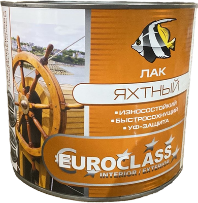Лак яхтный Euroclass Алкидно-уретановый (1.8кг) - 