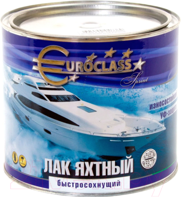 Лак яхтный Euroclass Алкидно-уретановый (1.8кг)