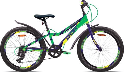 Велосипед AIST Rocky Junior 1.0 24 2025 (синий, разобранный, в коробке) - 