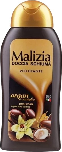 Пена для ванны Malizia Argan & Vanilla (300мл)