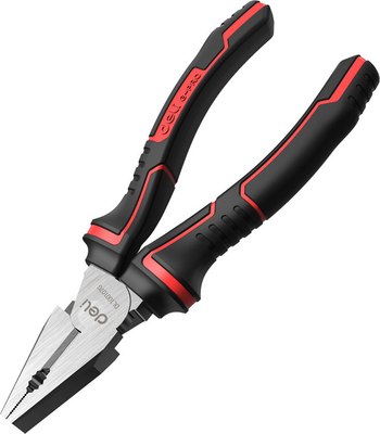 Плоскогубцы Deli DL100107G (черный/красный) - 