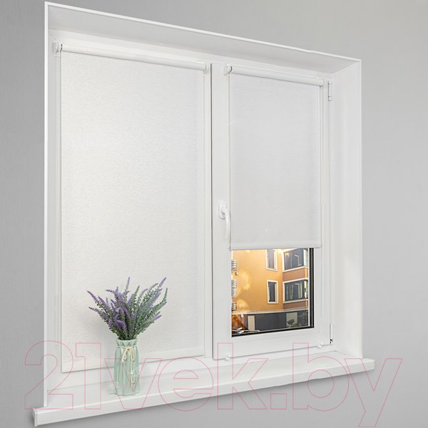 Рулонная штора Lm Decor LM 46-01 220x185 (белый)
