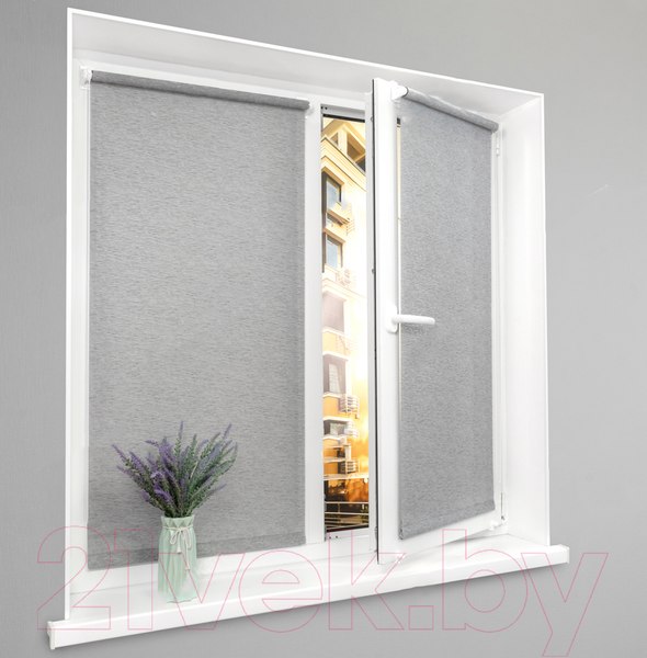 Рулонная штора Lm Decor LM 46-03 120x170 (серый)