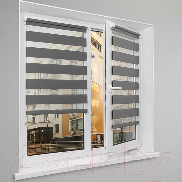 Рулонная штора Lm Decor ДН LB 11-10 160x170 (графитовый)