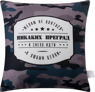 

Подушка декоративная, Никаких преград / 10805388