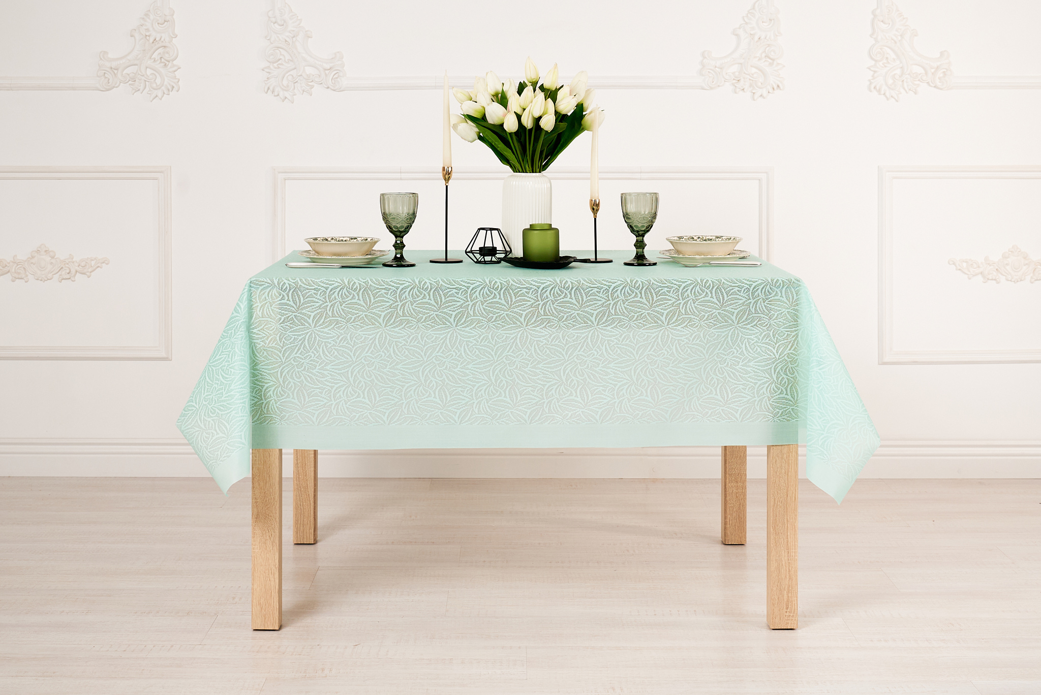 Скатерть Stolima Pina Lace 7003 Бриз (110x140)