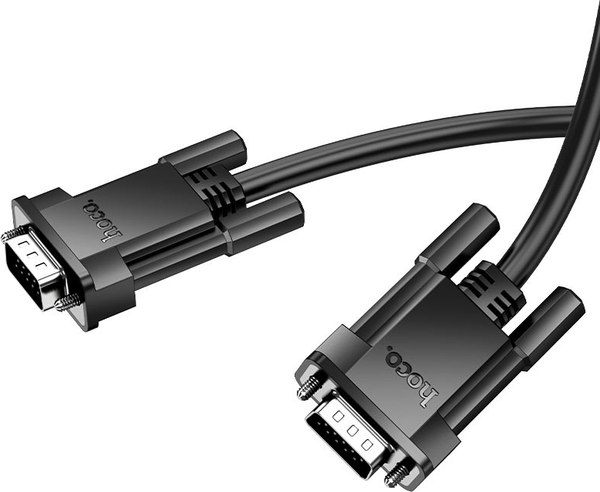 Кабель Hoco US11 VGA to VGA (1м, черный)