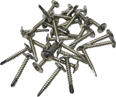 Саморез RBT СПШС/Ц 4.2х25 с прессшайбой со сверлом мелкий шаг (750шт, оцинкованный) - 