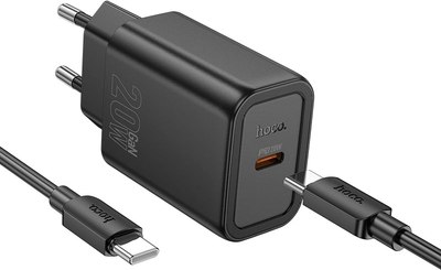 

Зарядное устройство сетевое, N60 с кабелем Type-C-Type-C
