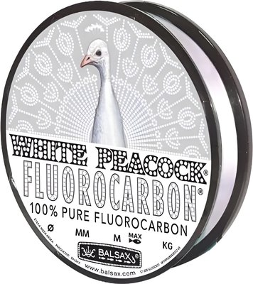 

Леска флюорокарбоновая, Fluorocarbon White Peacock 0.12мм