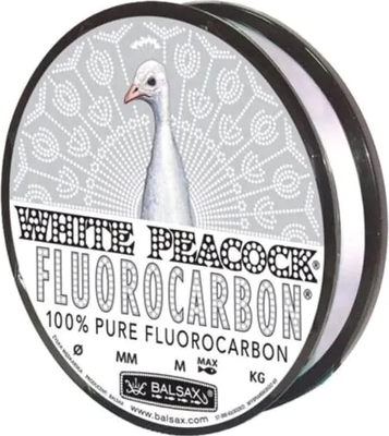 

Леска флюорокарбоновая, Fluorocarbon White Peacock 0.25мм