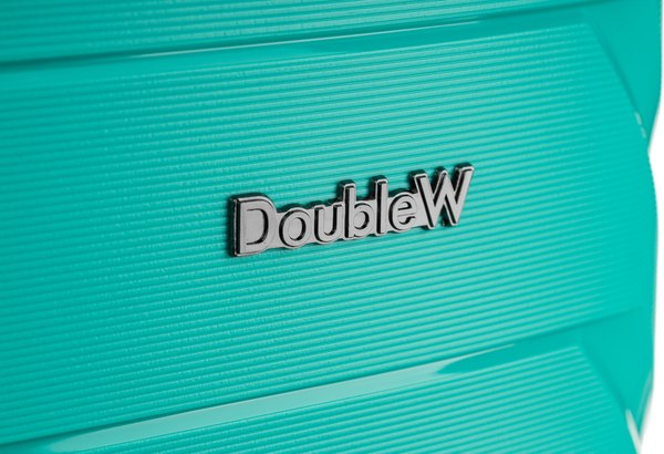 Чемодан на колесах DoubleW YF-PP02 (M, голубой)