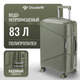 Чемодан на колесах DoubleW 088 (M, олива) - 