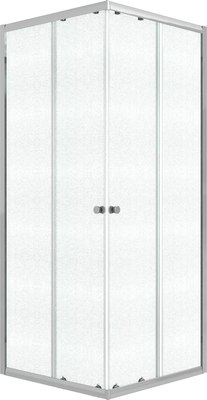 Душевой уголок Niagara Eco NG-1008-14QMT 80x80x190 (хром/стекло матовое) - 