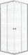 Душевой уголок Niagara Eco NG-1008-14QMT 80x80x190 (хром/стекло матовое) - 