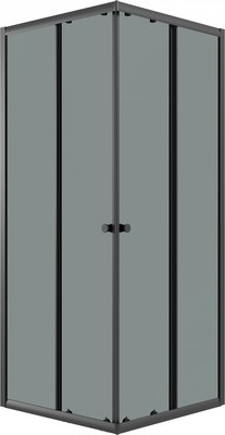 Душевой уголок Niagara Eco NG-1009-14QT 90x90x190 (черный/стекло тонированное) - 