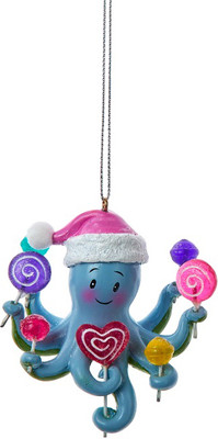 

Елочная игрушка, Christmas 2024. Осьминог / D4494
