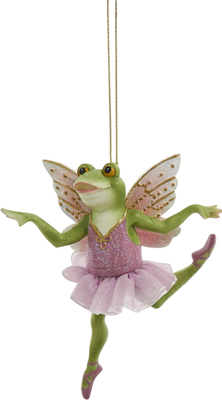

Елочная игрушка, Christmas 2024. Лягушка-балерина / E0924