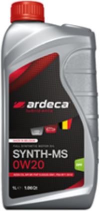 Моторное масло Ardeca Synth-MS 0W20 / P01551-ARD001 (1л)