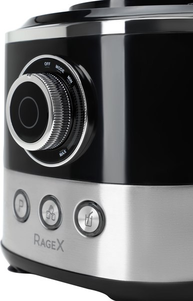Кухонный комбайн RAGEX R107-015 (черный/серебристый)