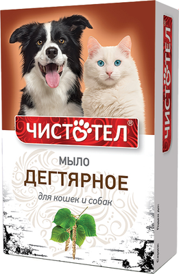 Мыло от блох Чистотел Дегтярное / C305 (80г) - 