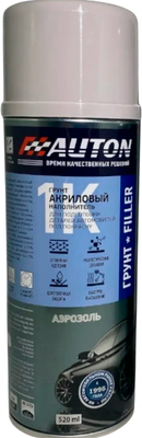 Грунтовка автомобильная AUTON Filler Наполнитель акриловая ATN-A46088 (520мл, серый) - 