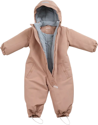 Комбинезон прогулочный детский Rant Husky / 155/5-80 (Latte Beige, р.80) - 
