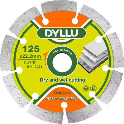 

Отрезной диск алмазный, 125x7.5x22.2мм / DTDC1K03