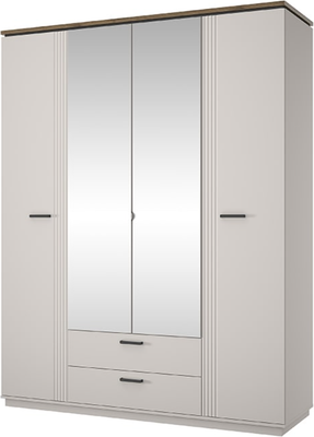 Шкаф Anrex Vinati 4DG2S Z (персидский жемчуг/амарок) - 