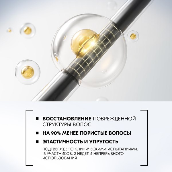 Маска для волос Глисс Кур Роскошь волос Питание и восстановление (400мл)