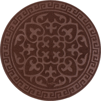 Коврик грязезащитный ComeForte Уют Классик D-65 (темно-коричневый) - 