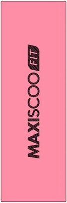 Коврик для йоги и фитнеса Maxiscoo Fit С ремешком / MSF-FR-300524-6-PN (розовый) - 