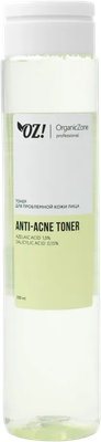Тонер для лица Organic Zone Prof Anti-Acne для проблемной кожи (350мл) -