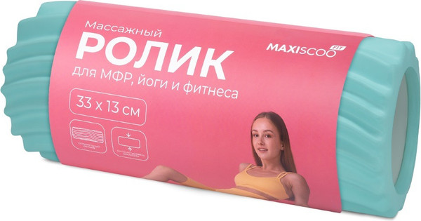 Валик для фитнеса Maxiscoo Fit MSF-FR-340524-33-MN (мятный)