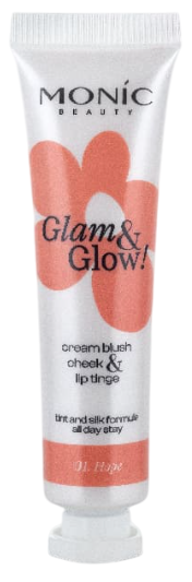 Румяна Monic Beauty Glow Up! Cream Blush Cheek&Lip Tinge тон 01 Hope