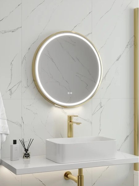 Купить Зеркало Teymi Lina Supernova Gold D60 / T20121 в Минске