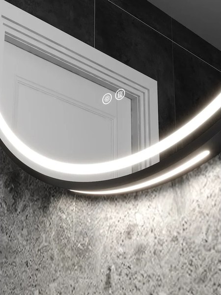 Купить Зеркало Teymi Lina Supernova Black D60 / T20122 в Минске