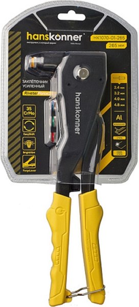 Ручной заклепочник Hanskonner HK1070-01-265