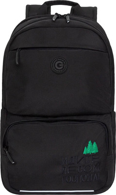 Рюкзак Grizzly RU-539-3 (черный/зеленый) - 