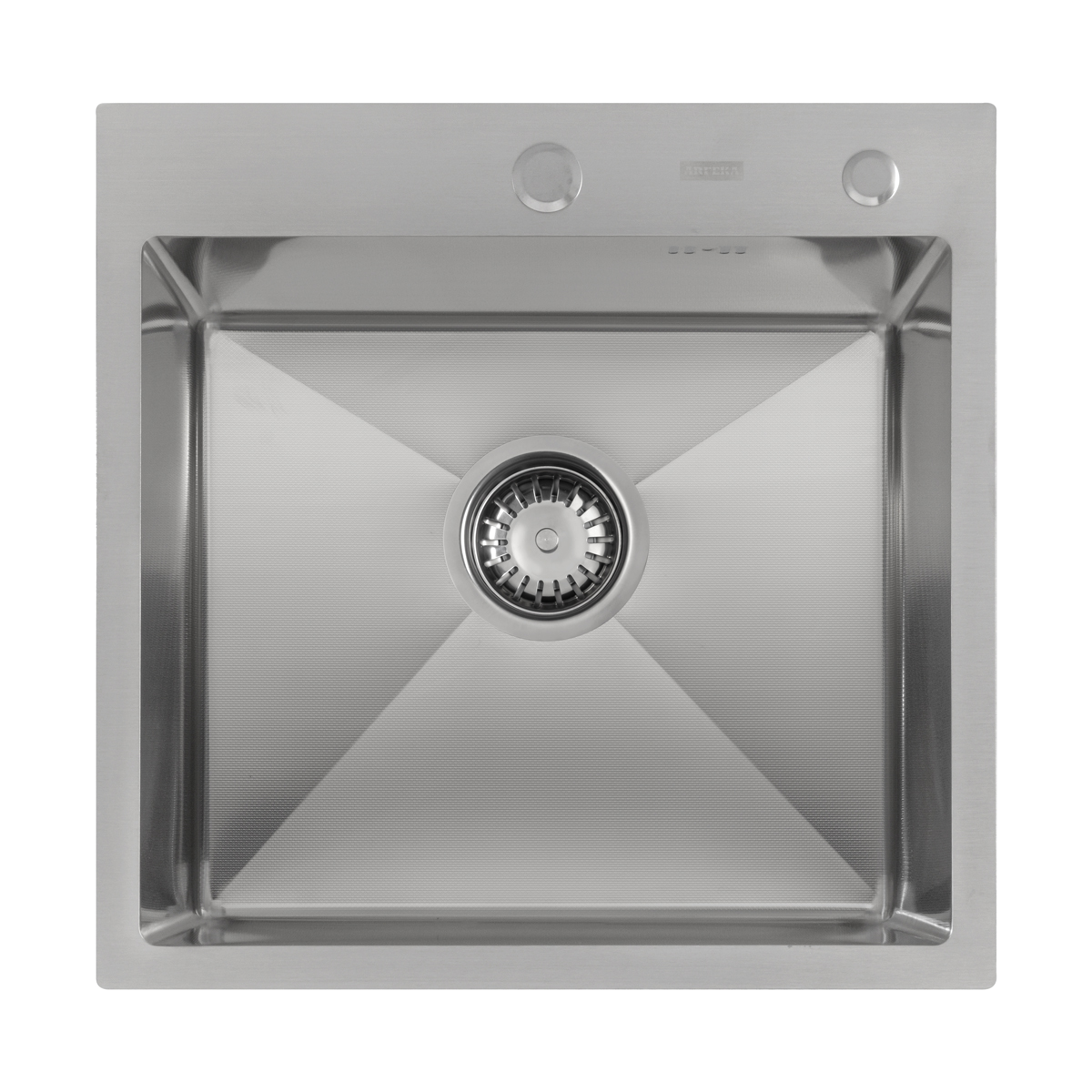 Мойка кухонная Arfeka Eco AR 50x50 (Satin Decor Millet Grains)