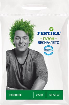 Удобрение Fertika Газонное Весна-Лето (2.5кг) - 