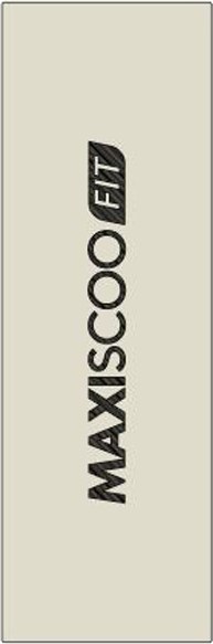 Коврик для йоги и фитнеса Maxiscoo Fit С ремешком / MSF-FR-300524-6-BG (бежевый)