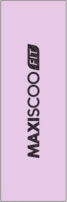 Коврик для йоги и фитнеса Maxiscoo Fit С ремешком / MSF-FR-300524-6-PR (фиолетовый) - 