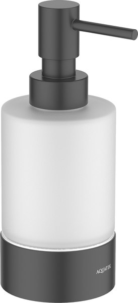 Дозатор для жидкого мыла Aquatek Лира AQ4429MB (черный матовый)