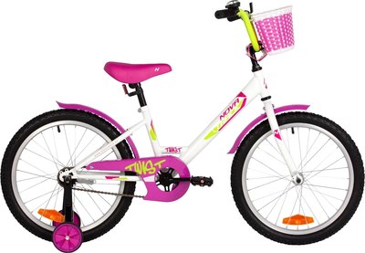Детский велосипед Novatrack Twist 20 / 201TWIST.WT5 (белый, разобранный, в коробке) - 