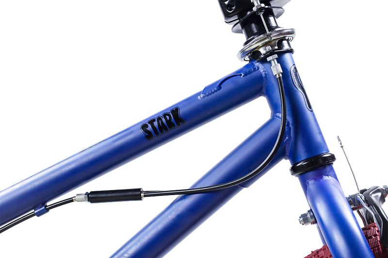 Велосипед STARK Madness BMX 2 2025 (фиолетовый матовый/черный/бургунди) — фото 2