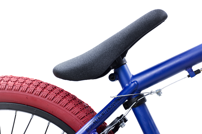 Велосипед STARK Madness BMX 2 2025 (фиолетовый матовый/черный/бургунди) — фото 3