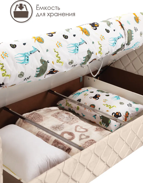 Купить Односпальная кровать AMI Николетти Софт 90 в Солигорске