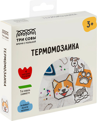 

Развивающая игра, Термомозаика. Любимые собачки / ThB_55650