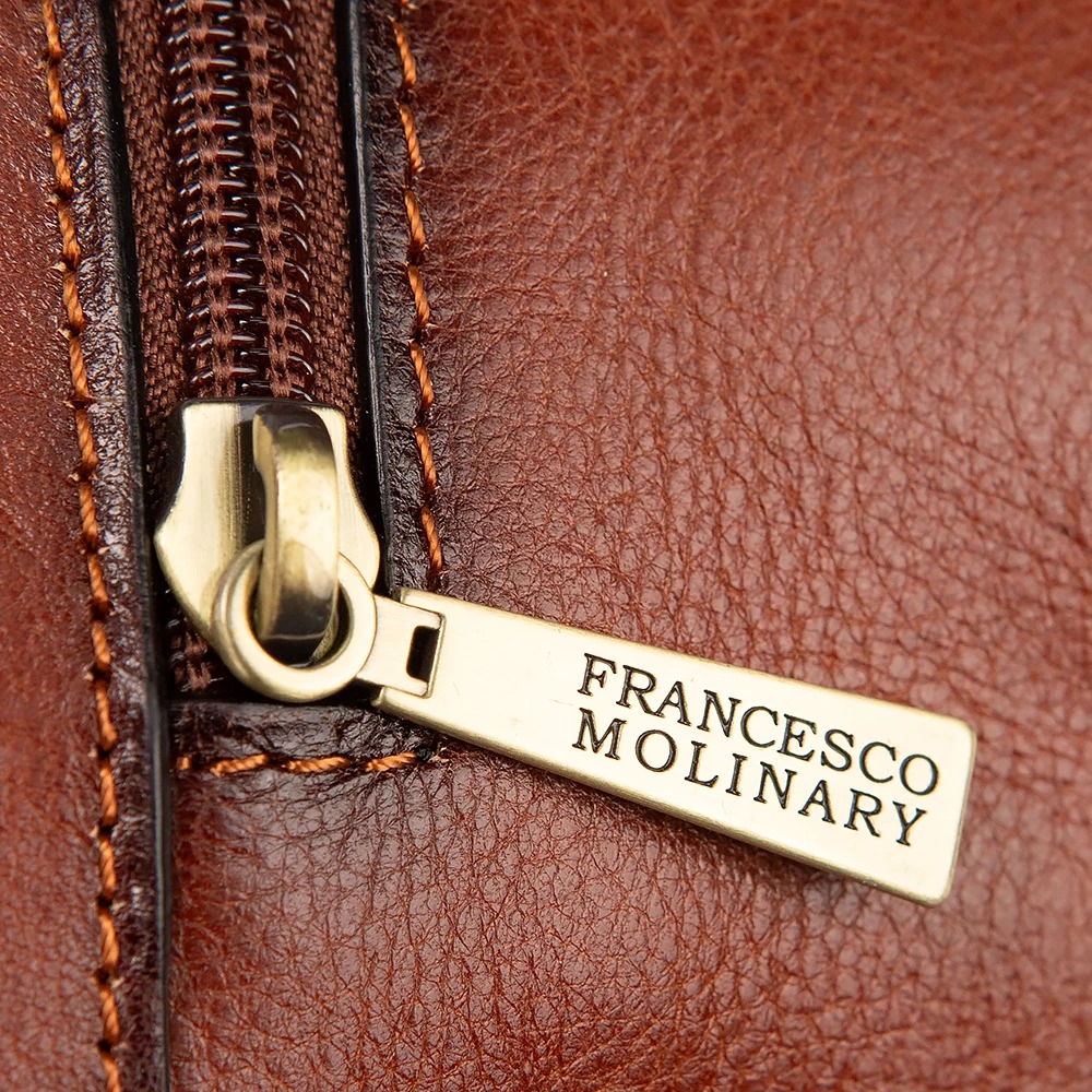 Сумка Francesco Molinary 513-16956-019-BRW (коричневый) — фото 6